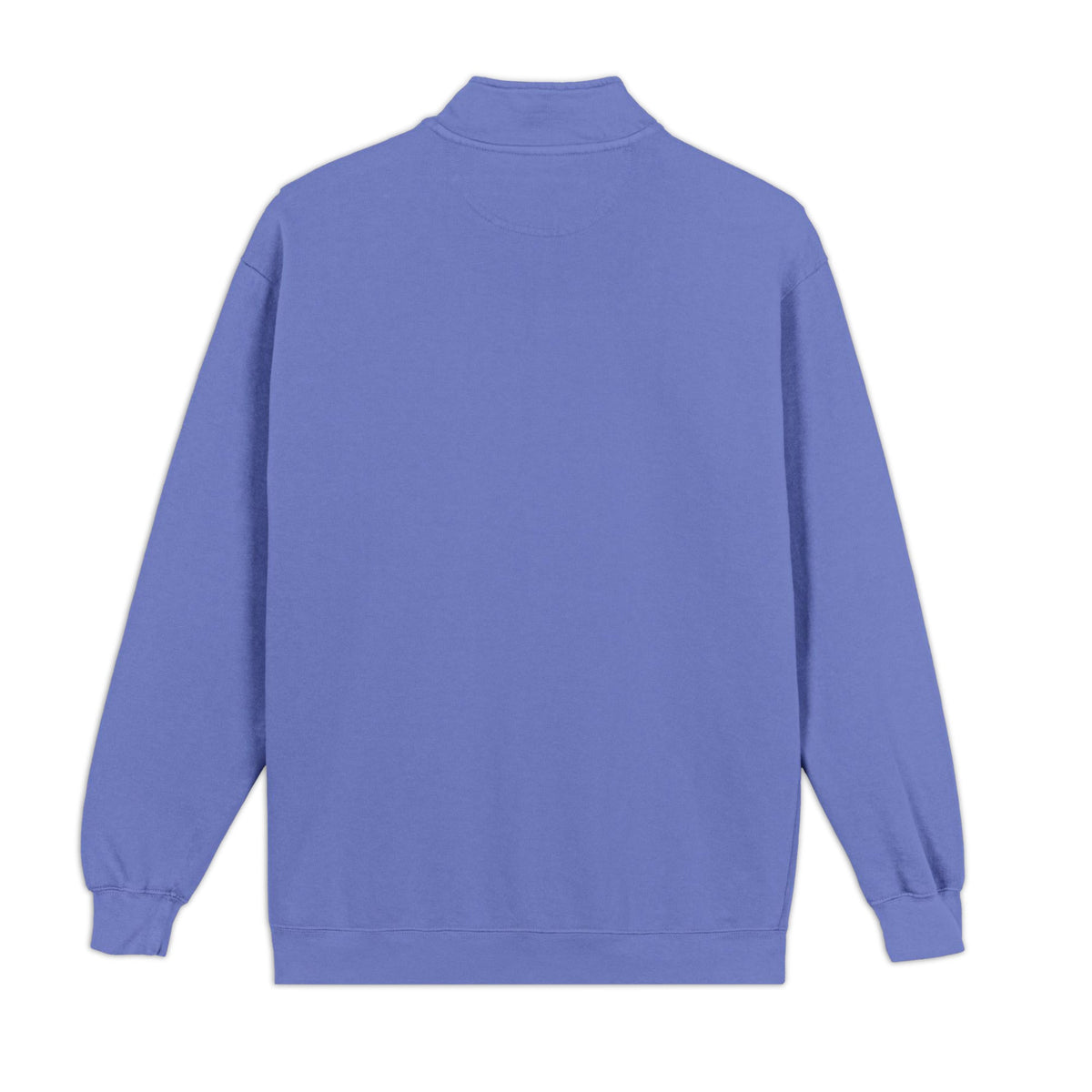 Unisex garment-dyed quarter-zip sweatshirt - PratSN