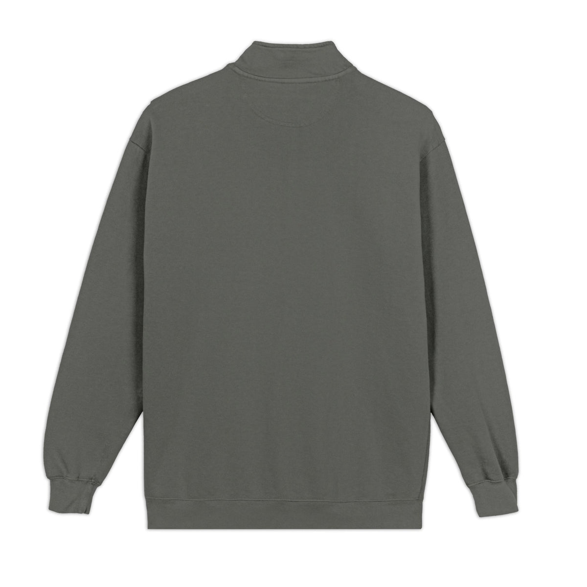 Unisex garment-dyed quarter-zip sweatshirt - PratSN