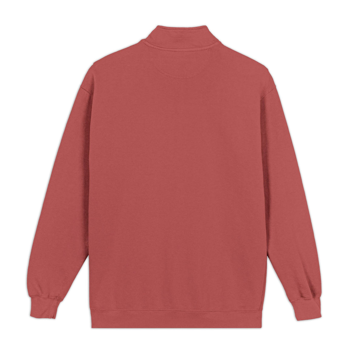 Unisex garment-dyed quarter-zip sweatshirt - PratSN