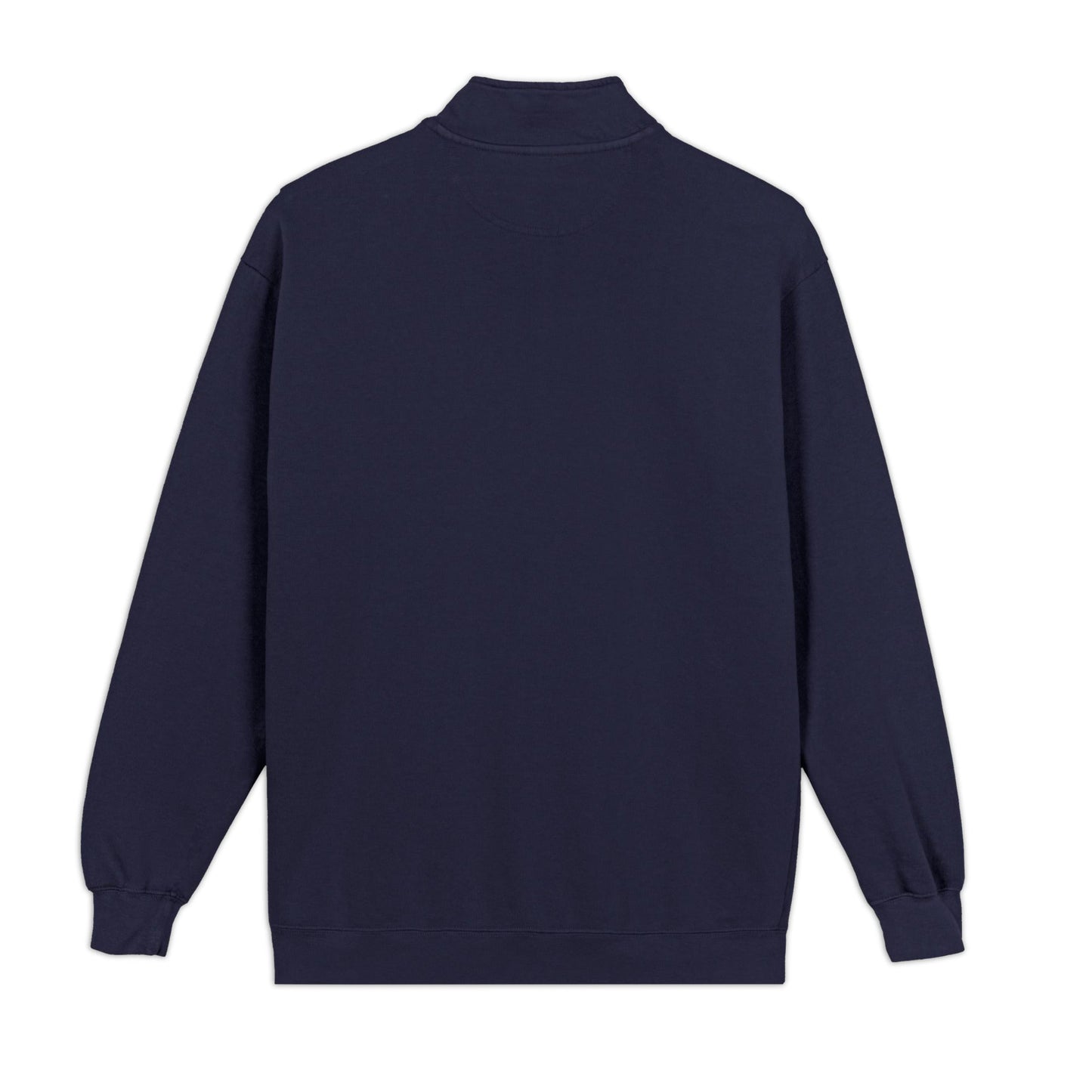 Unisex garment-dyed quarter-zip sweatshirt - PratSN
