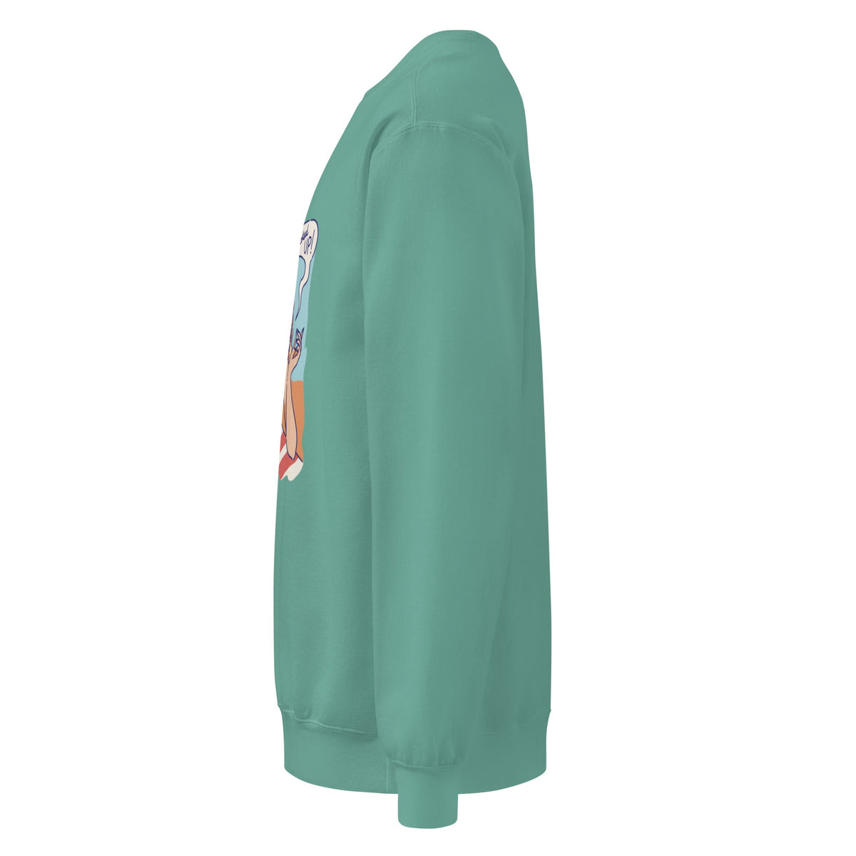 Unisex garment-dyed sweatshirt - PratSN