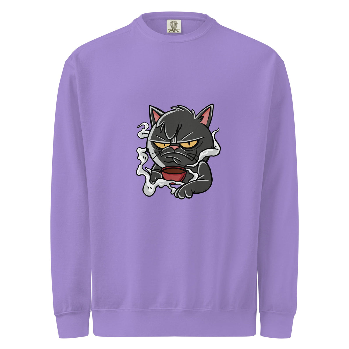 Unisex garment-dyed sweatshirt - PratSN