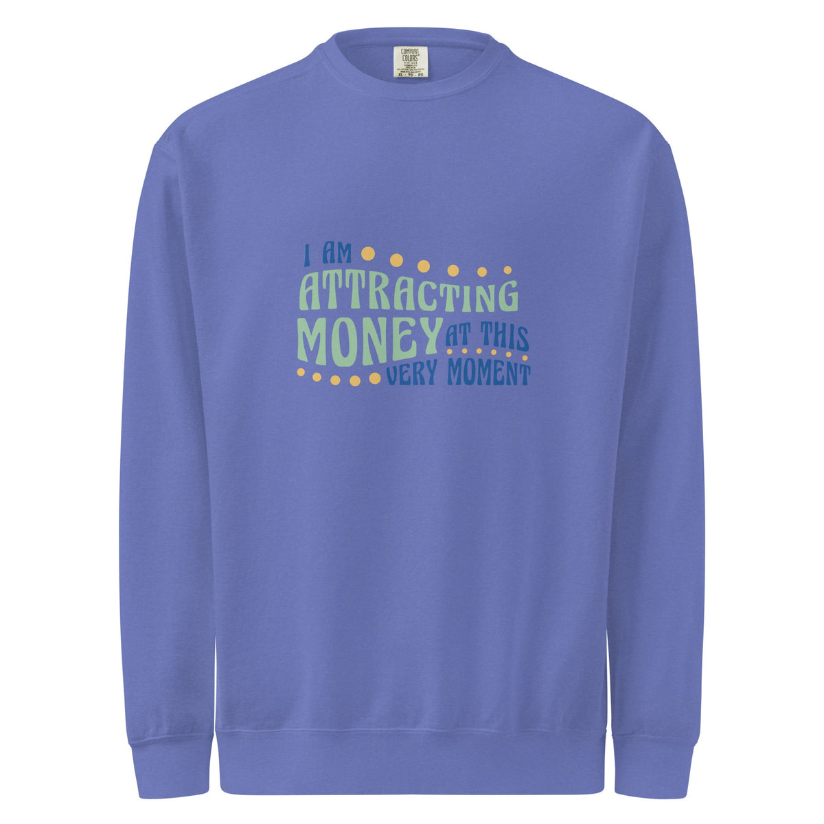 Unisex garment-dyed sweatshirt - PratSN