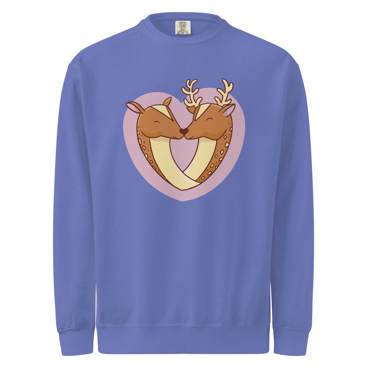 Unisex garment-dyed sweatshirt - PratSN