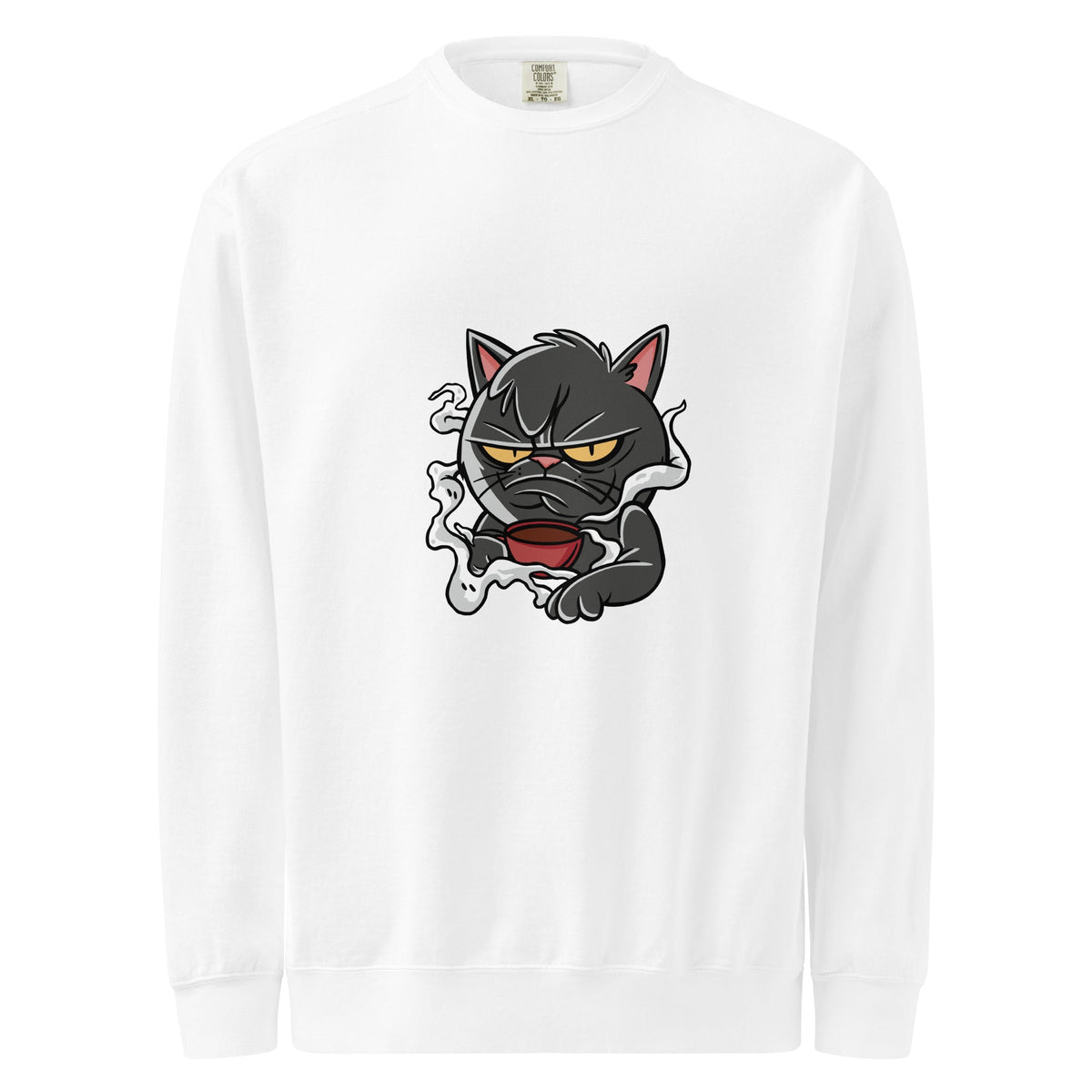 Unisex garment-dyed sweatshirt - PratSN