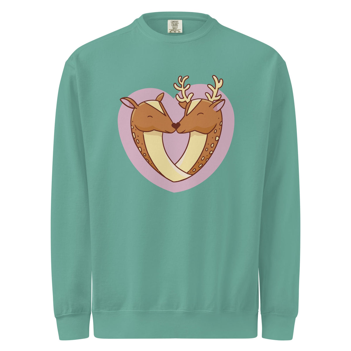 Unisex garment-dyed sweatshirt - PratSN