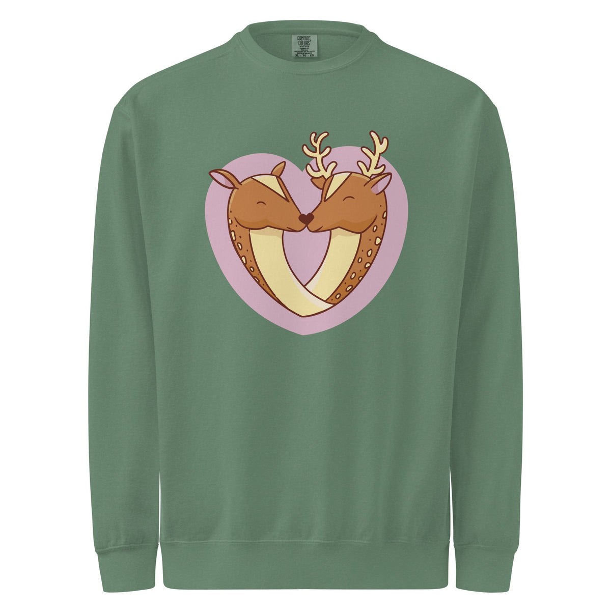 Unisex garment-dyed sweatshirt - PratSN