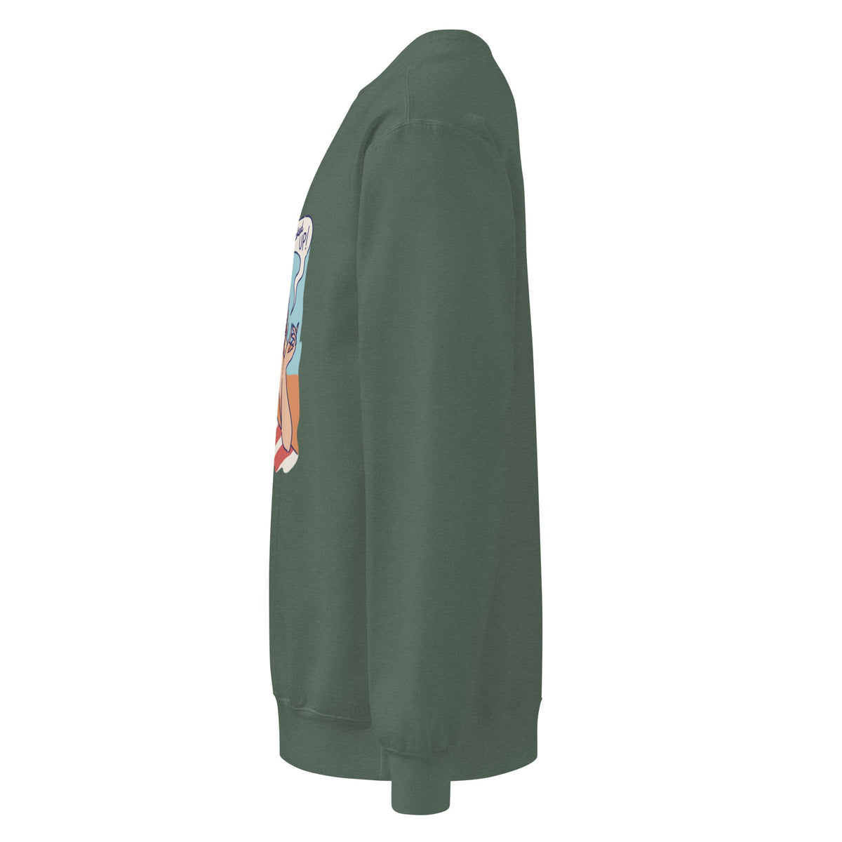 Unisex garment-dyed sweatshirt - PratSN