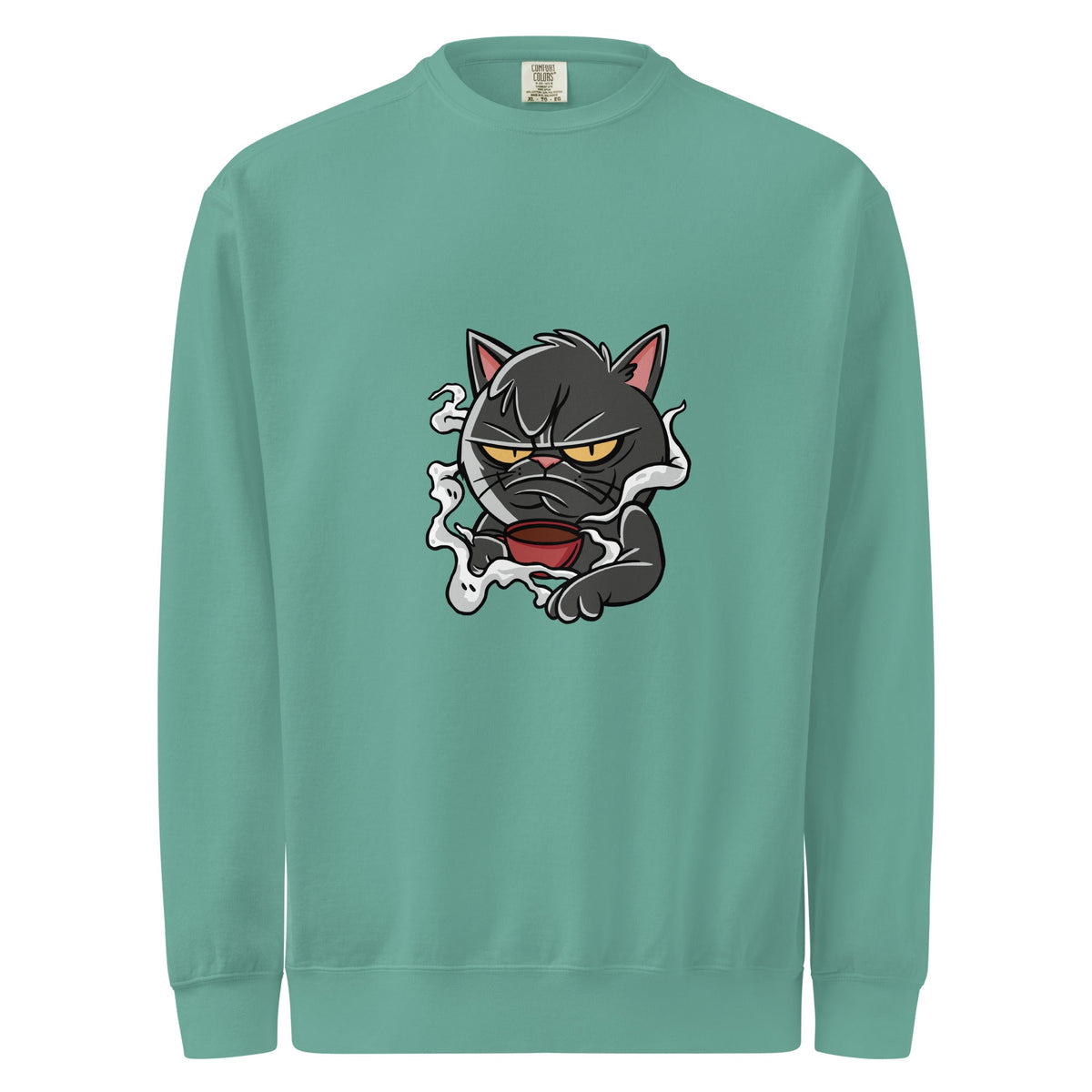 Unisex garment-dyed sweatshirt - PratSN