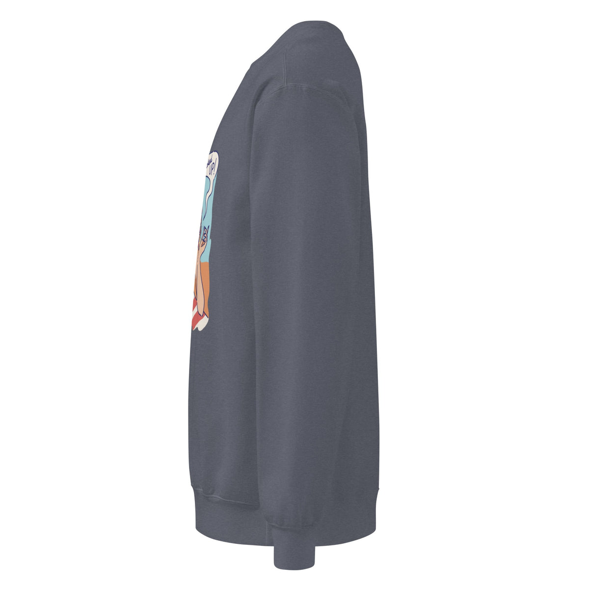 Unisex garment-dyed sweatshirt - PratSN