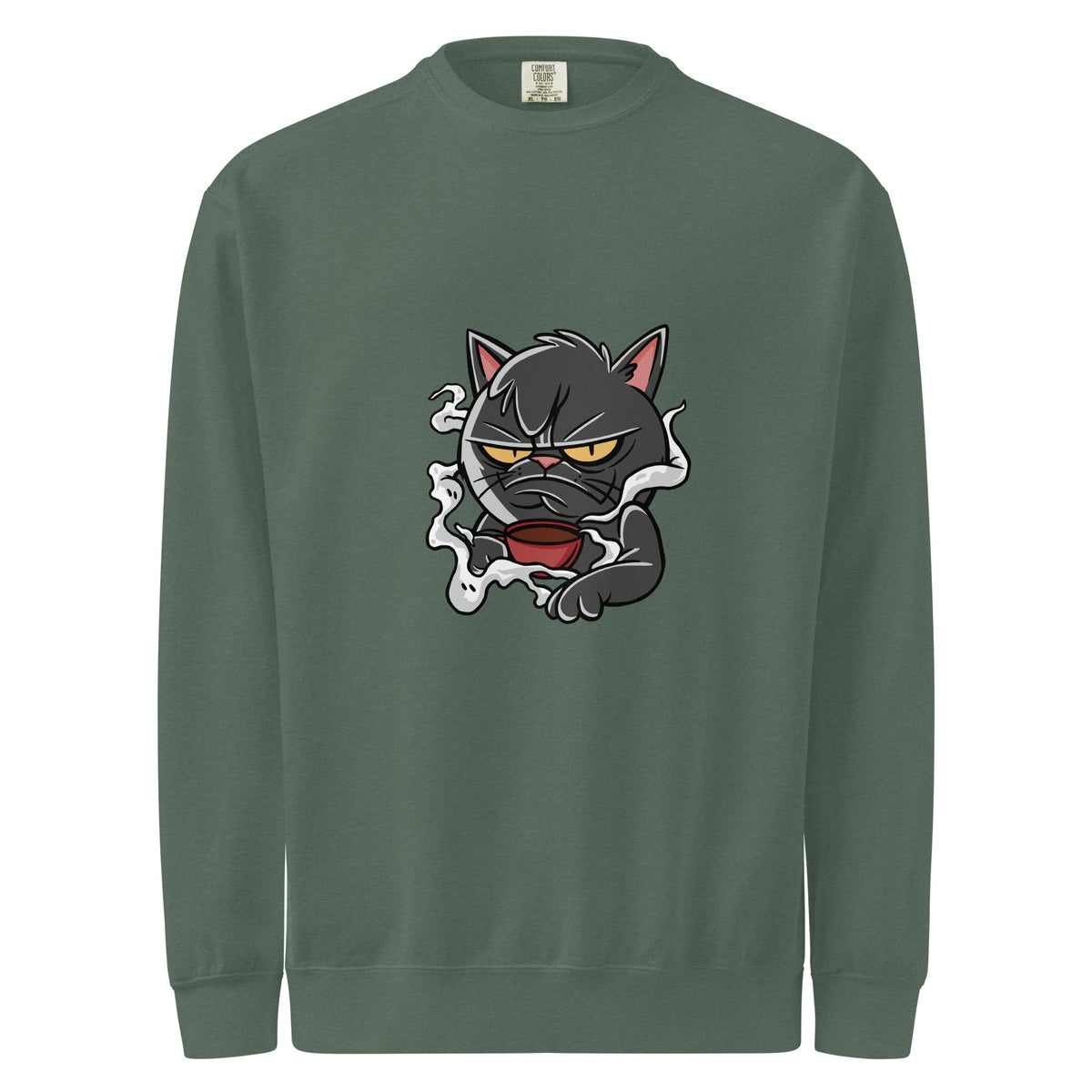 Unisex garment-dyed sweatshirt - PratSN