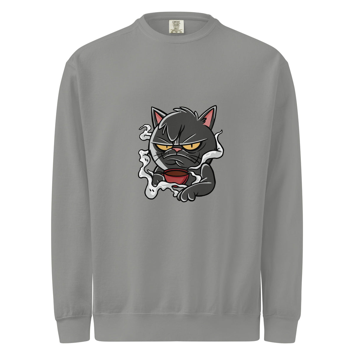 Unisex garment-dyed sweatshirt - PratSN