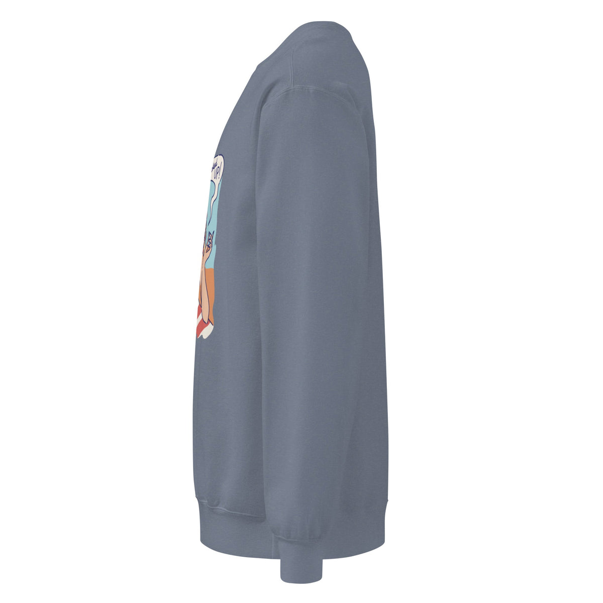 Unisex garment-dyed sweatshirt - PratSN