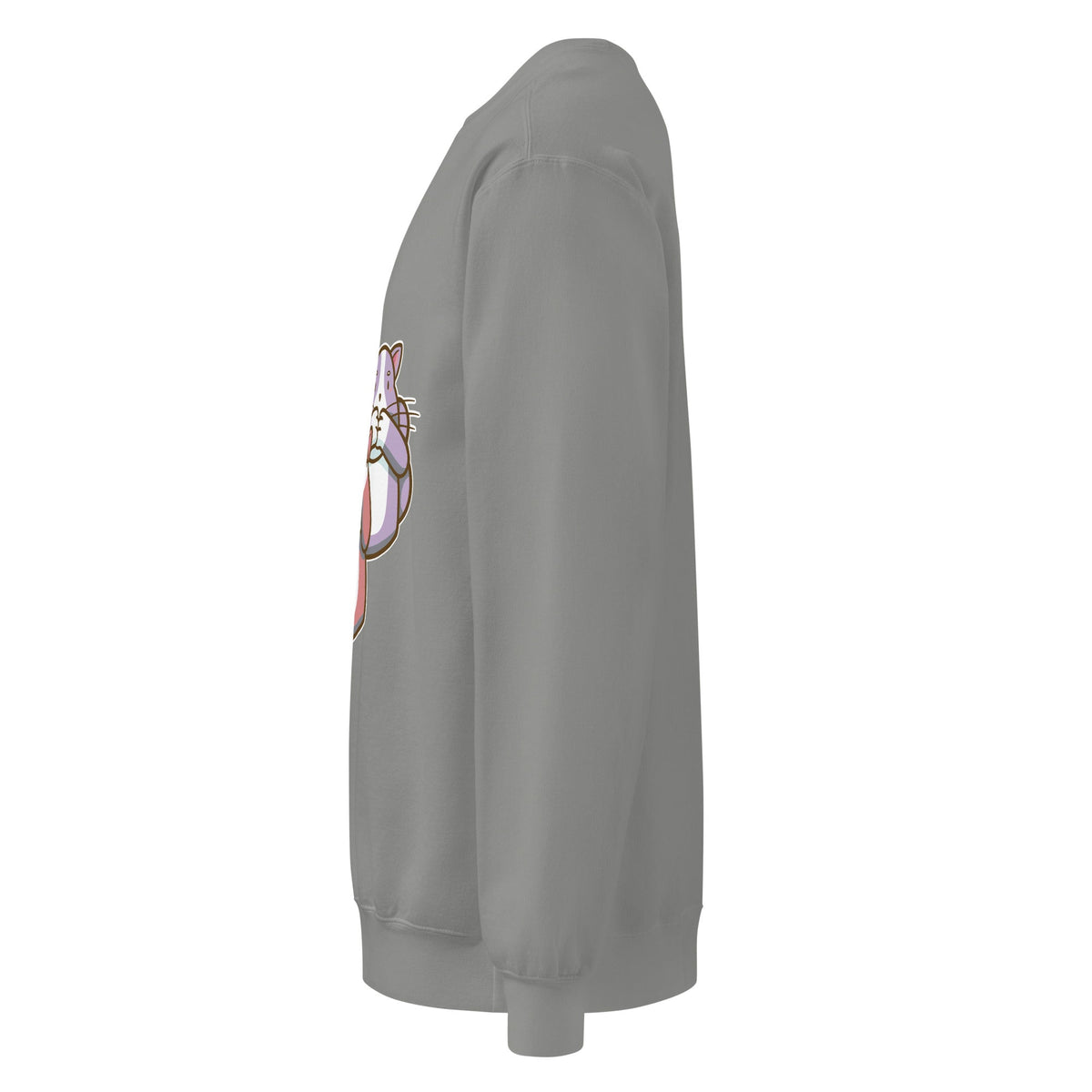 Unisex garment-dyed sweatshirt - PratSN