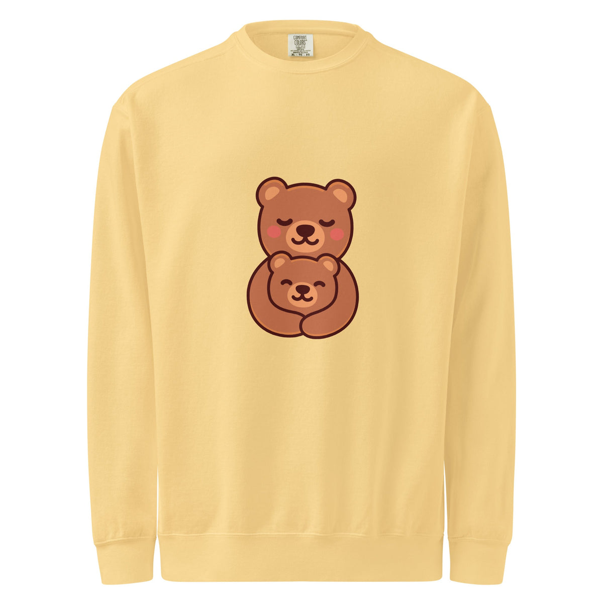 Unisex garment-dyed sweatshirt - PratSN