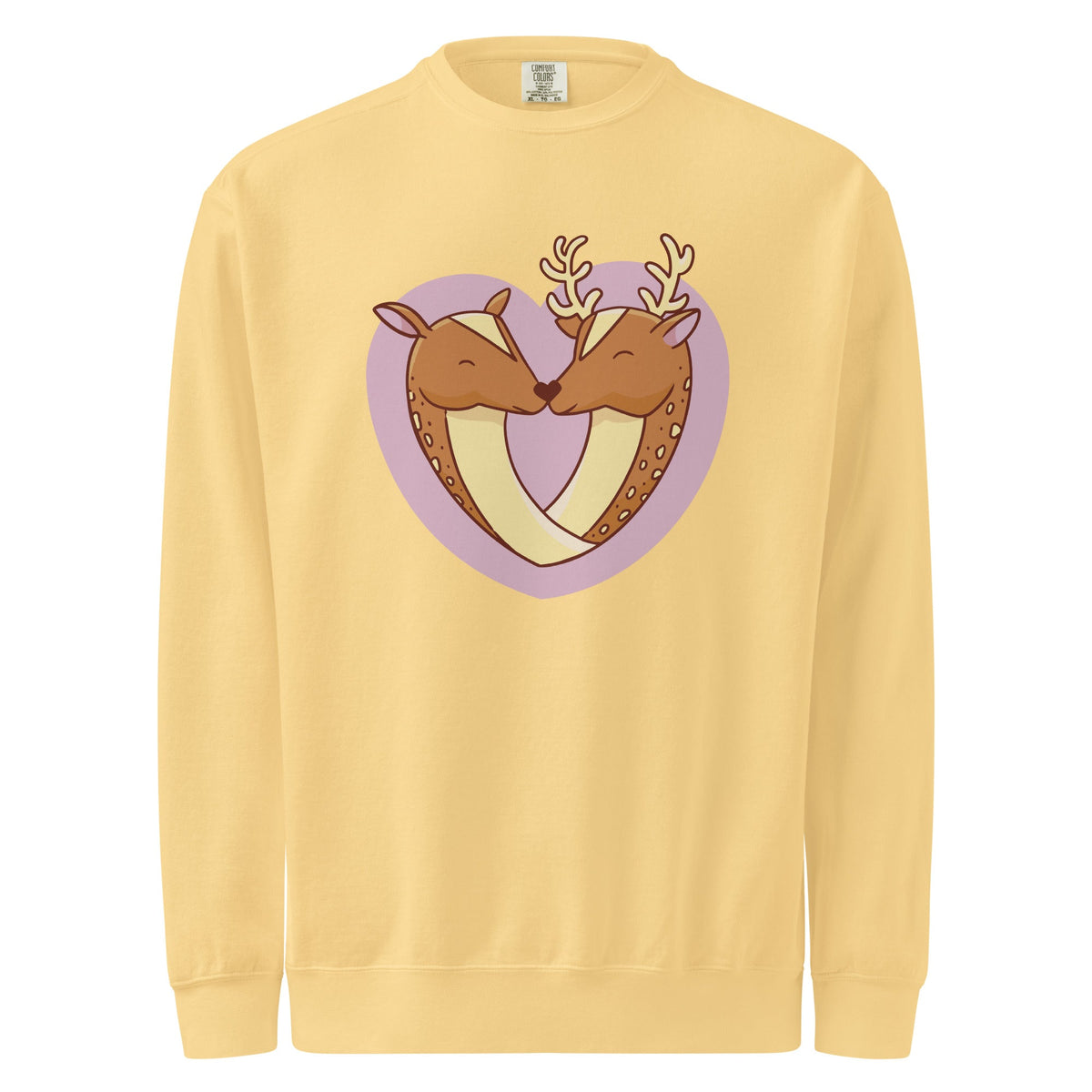 Unisex garment-dyed sweatshirt - PratSN