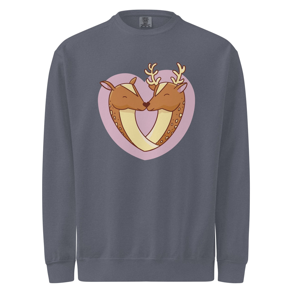 Unisex garment-dyed sweatshirt - PratSN