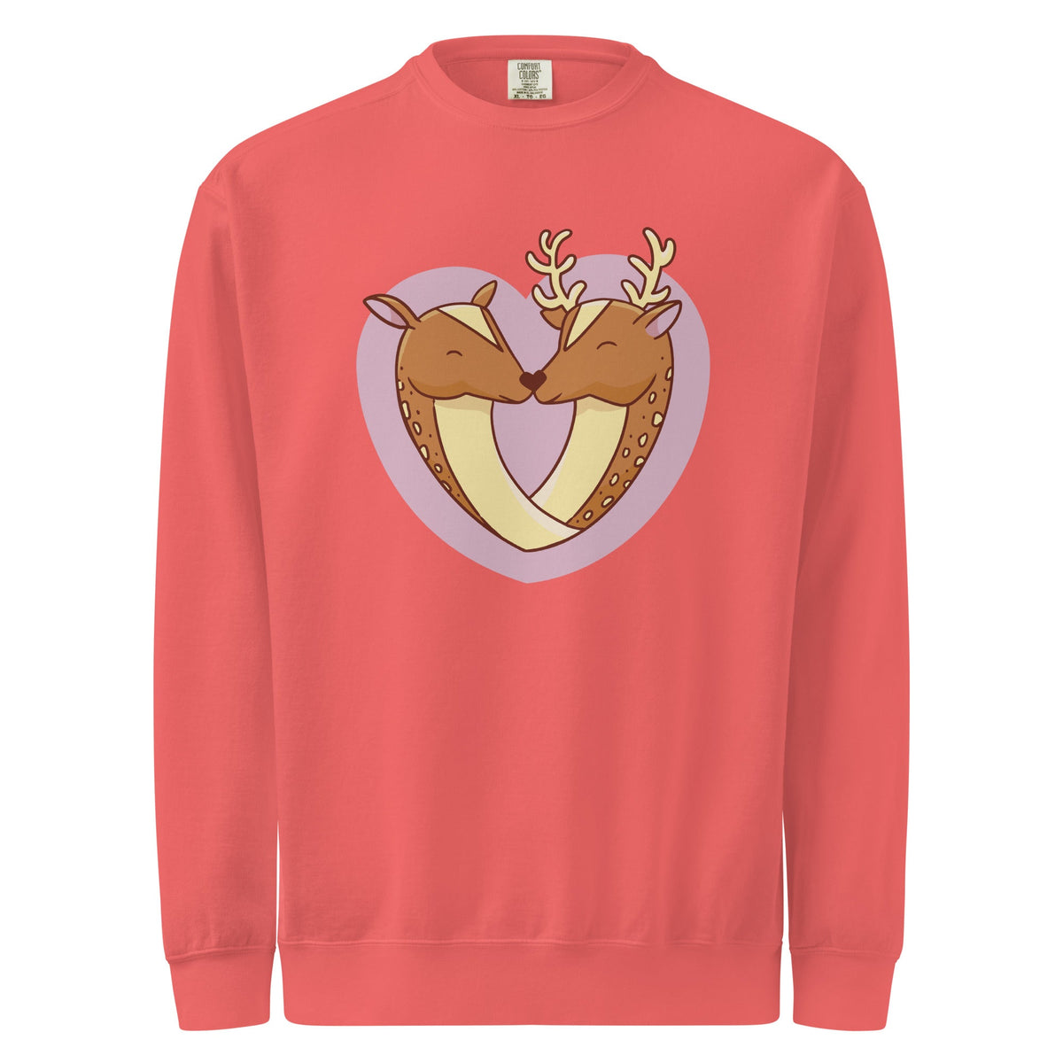 Unisex garment-dyed sweatshirt - PratSN