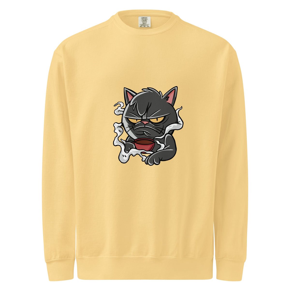 Unisex garment-dyed sweatshirt - PratSN