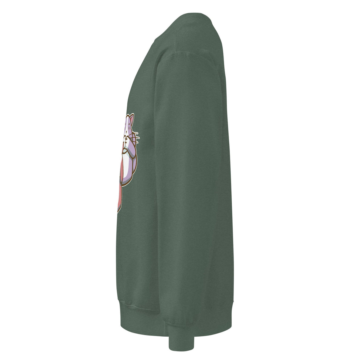Unisex garment-dyed sweatshirt - PratSN
