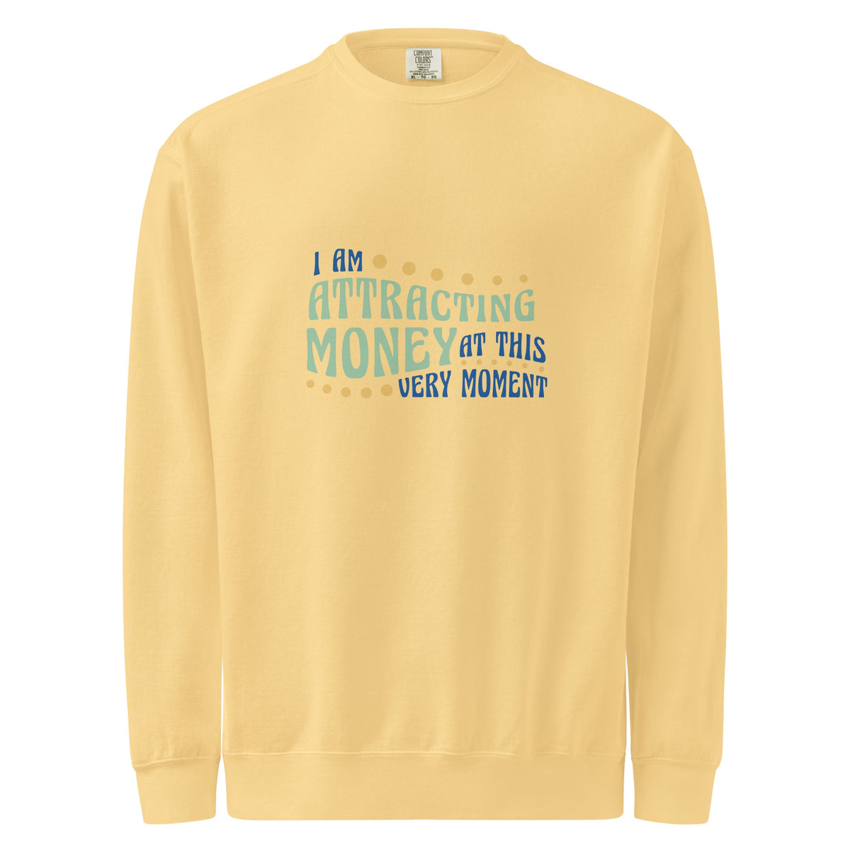 Unisex garment-dyed sweatshirt - PratSN