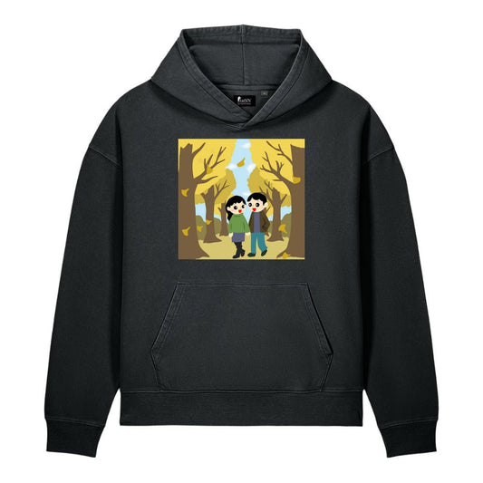 Unisex garment-dyed vintage hoodie - PratSN