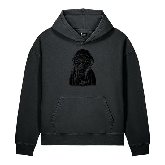 Unisex garment-dyed vintage hoodie - PratSN