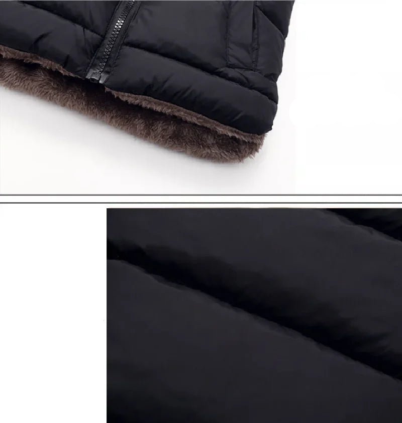 Unisex Hooded Down Vest Coats Autumn Spring Baby Thick Warm Waistcoat Kids Outerwear Children Clothing Boys Girls Jackets Vest 2 - 6Y - PratSN