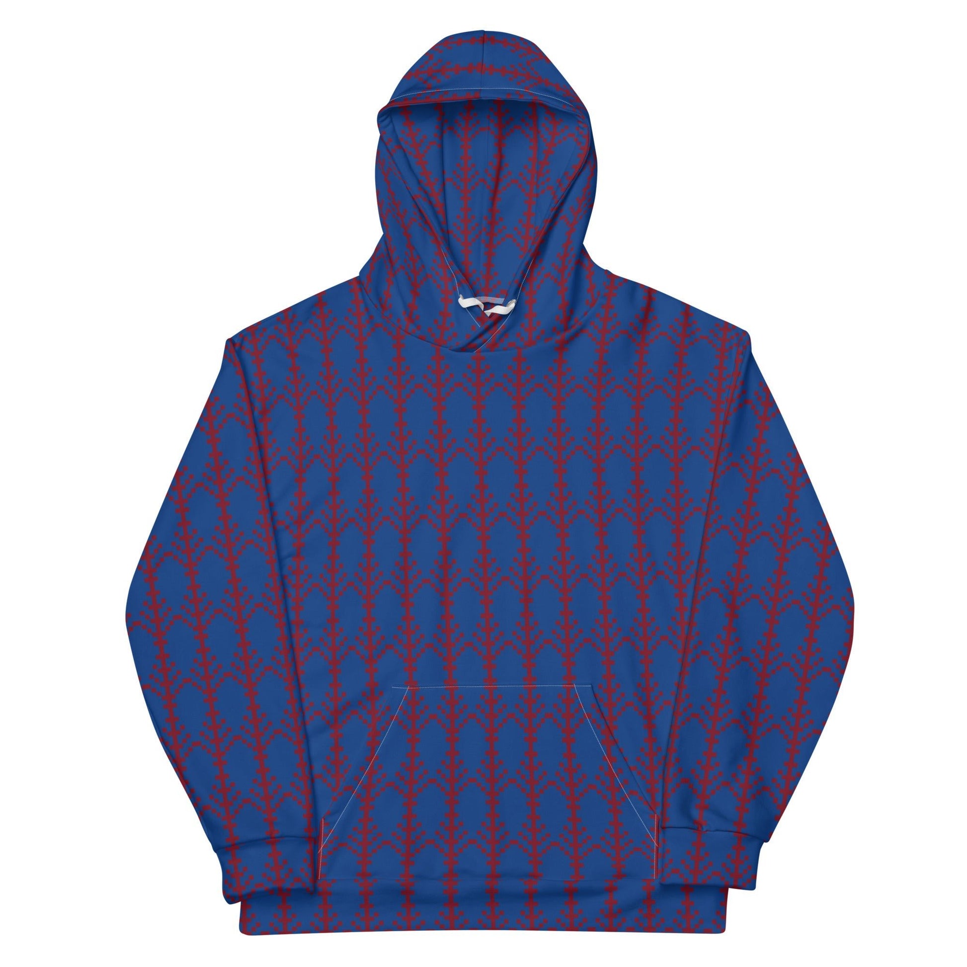 Unisex Hoodie festive pattern, christmas pattern - PratSN