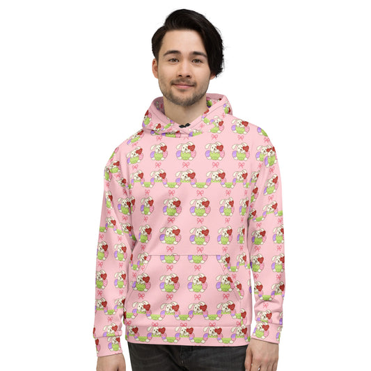 Unisex Hoodie, Hoodie, Pullover Hoodie, Sweatshirt | Happy Valentine's Day Unisex Hoodie - PratSN