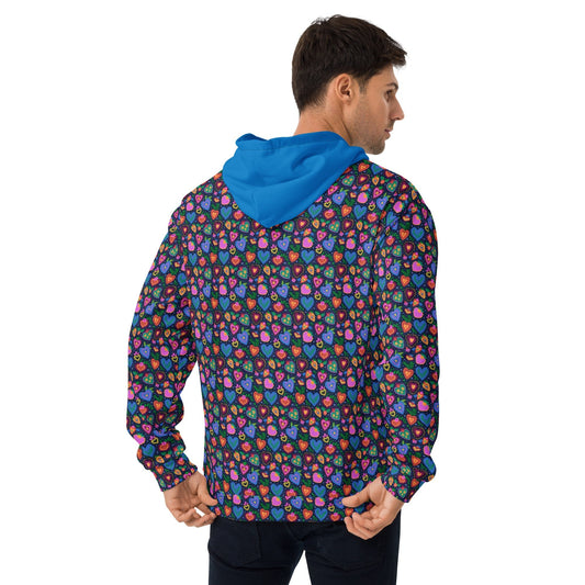Unisex Hoodie, Men's Hoodie, Pullover Hoodie, Sweatshirt Valentines day Hoodie - PratSN