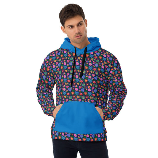 Unisex Hoodie, Men's Hoodie, Pullover Hoodie, Sweatshirt Valentines day Hoodie - PratSN
