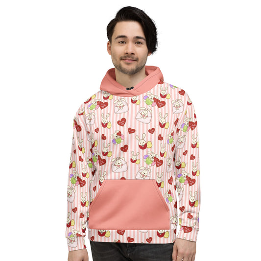Unisex Hoodie, Men's Hoodie, Pullover Hoodie, Sweatshirt Valentines day Hoodie - PratSN