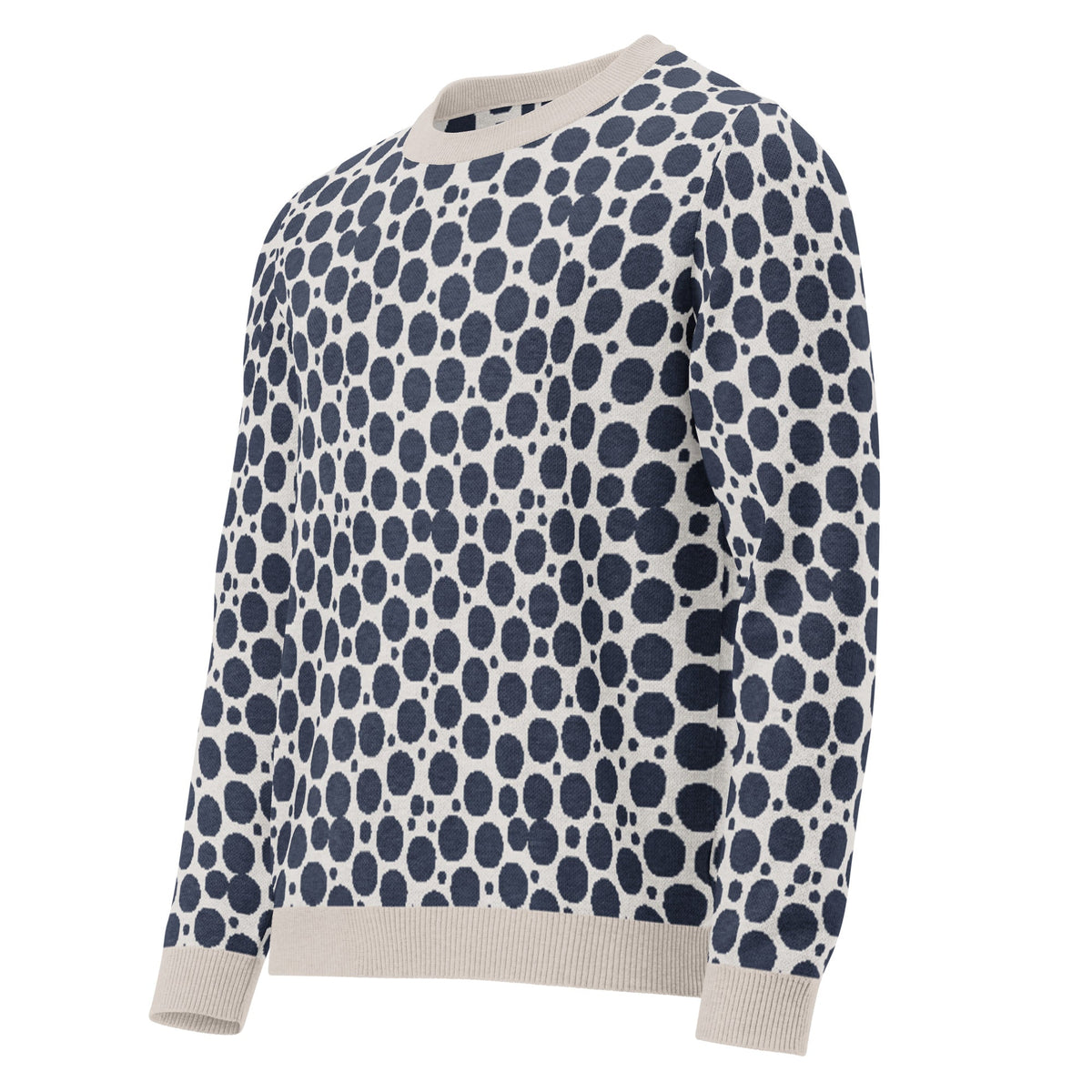 Unisex Knitted crew neck sweater - PratSN