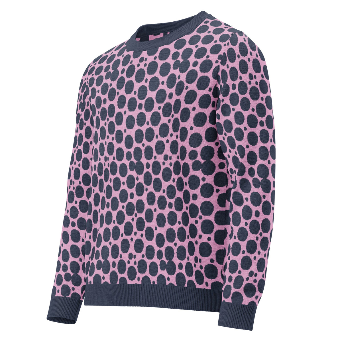 Unisex Knitted crew neck sweater - PratSN