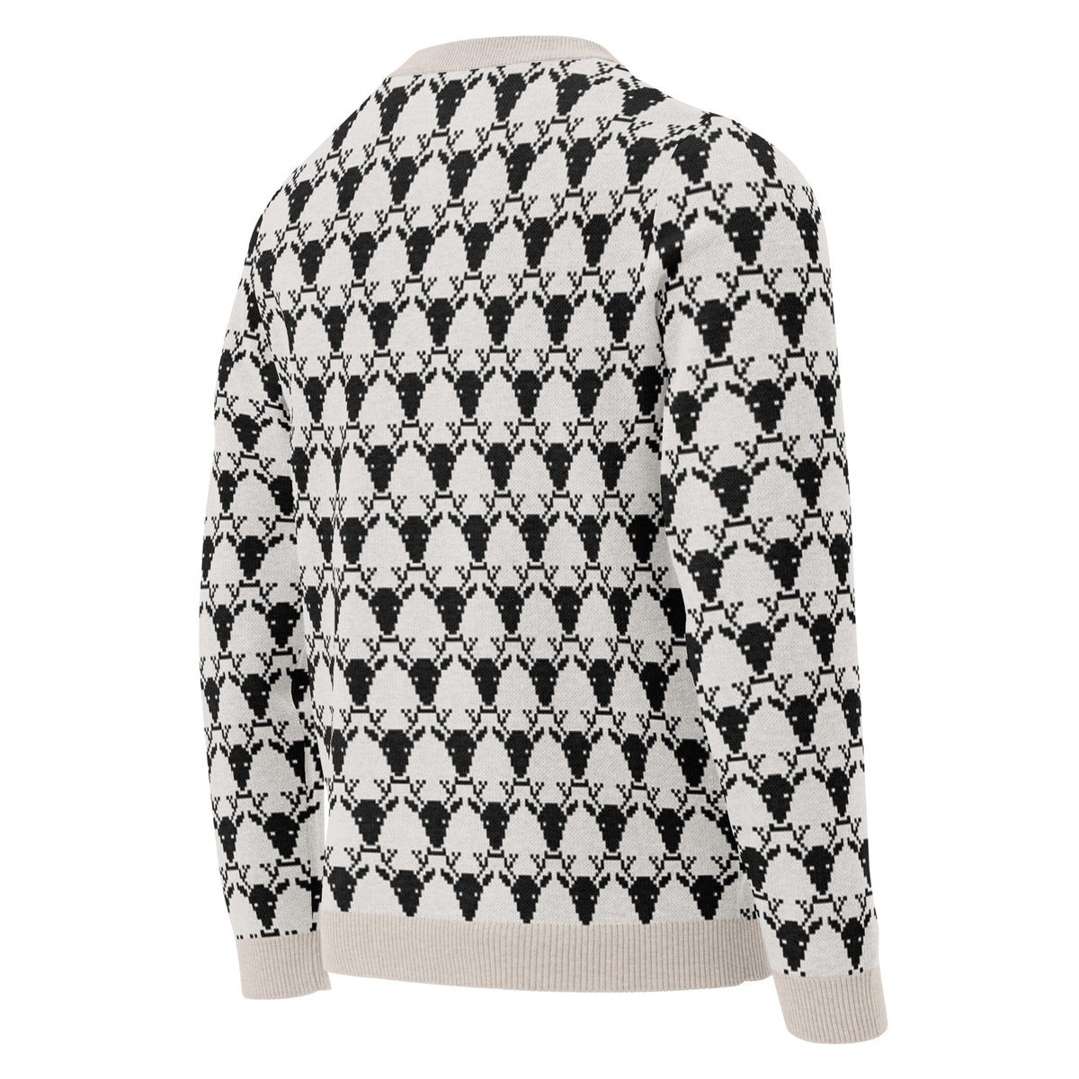Unisex Knitted crew neck sweater - PratSN