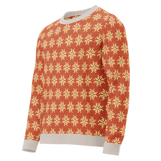 Unisex Knitted crew neck sweater - PratSN