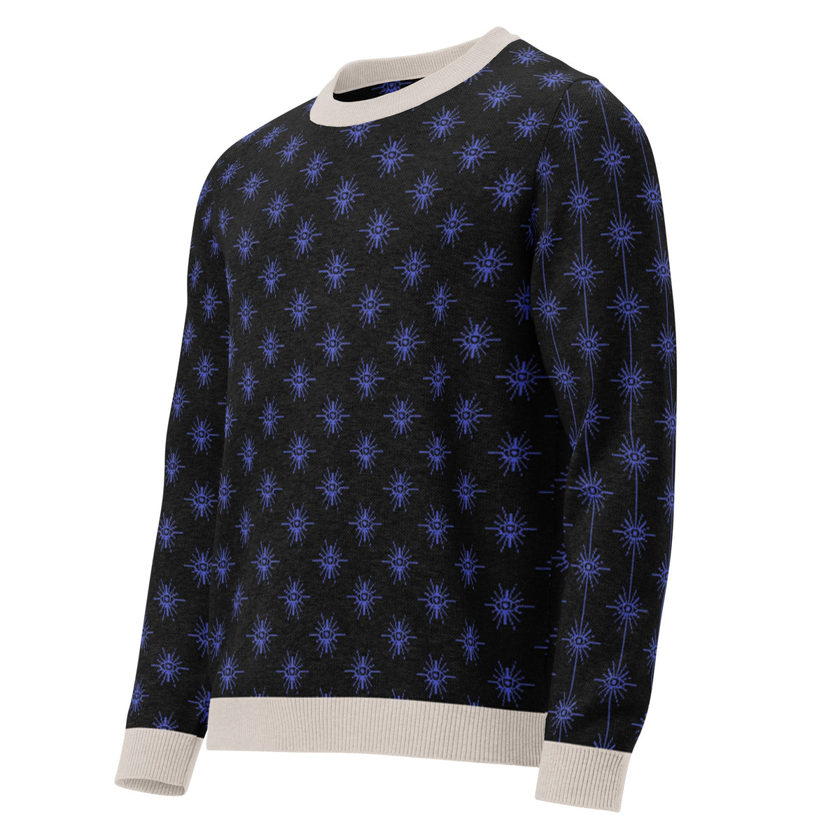 Unisex Knitted crew neck sweater - PratSN