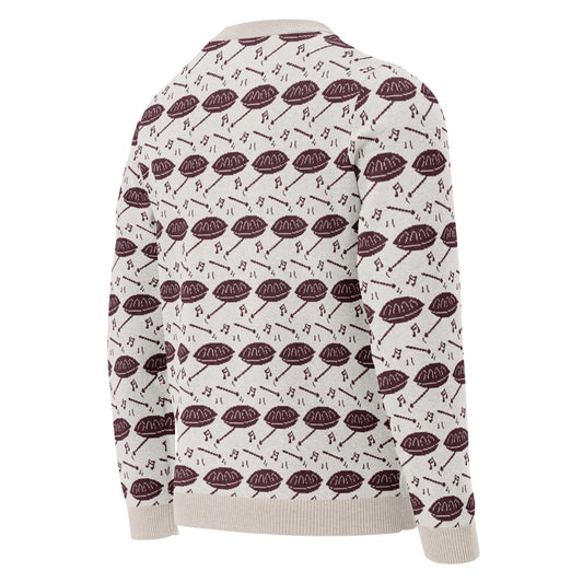 Unisex Knitted crew neck sweater - PratSN