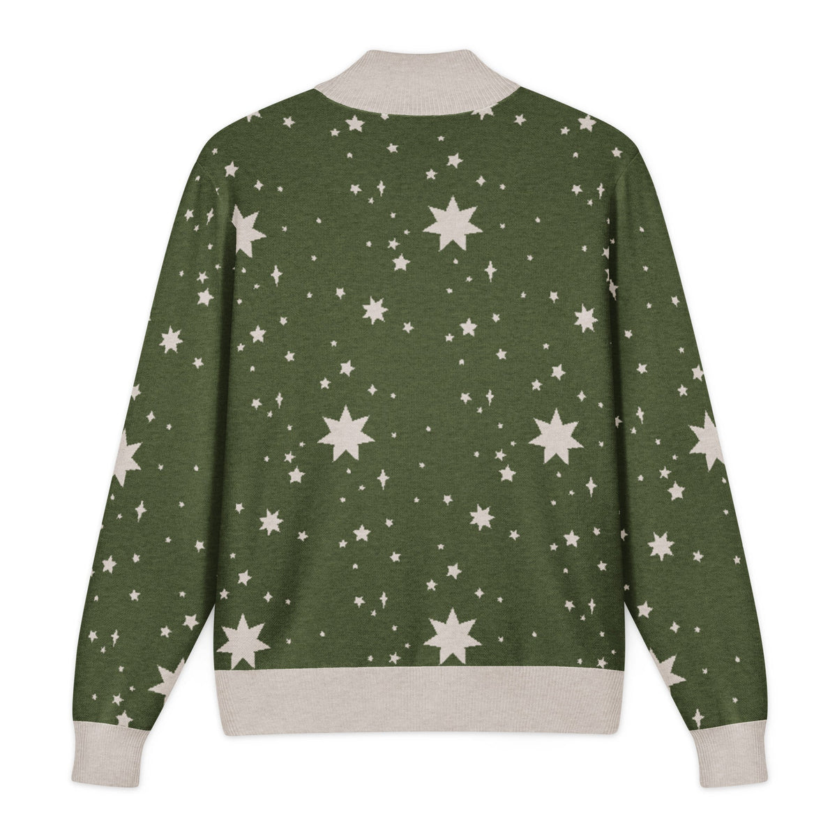 Unisex Knitted Quarter Zip Sweater - PratSN