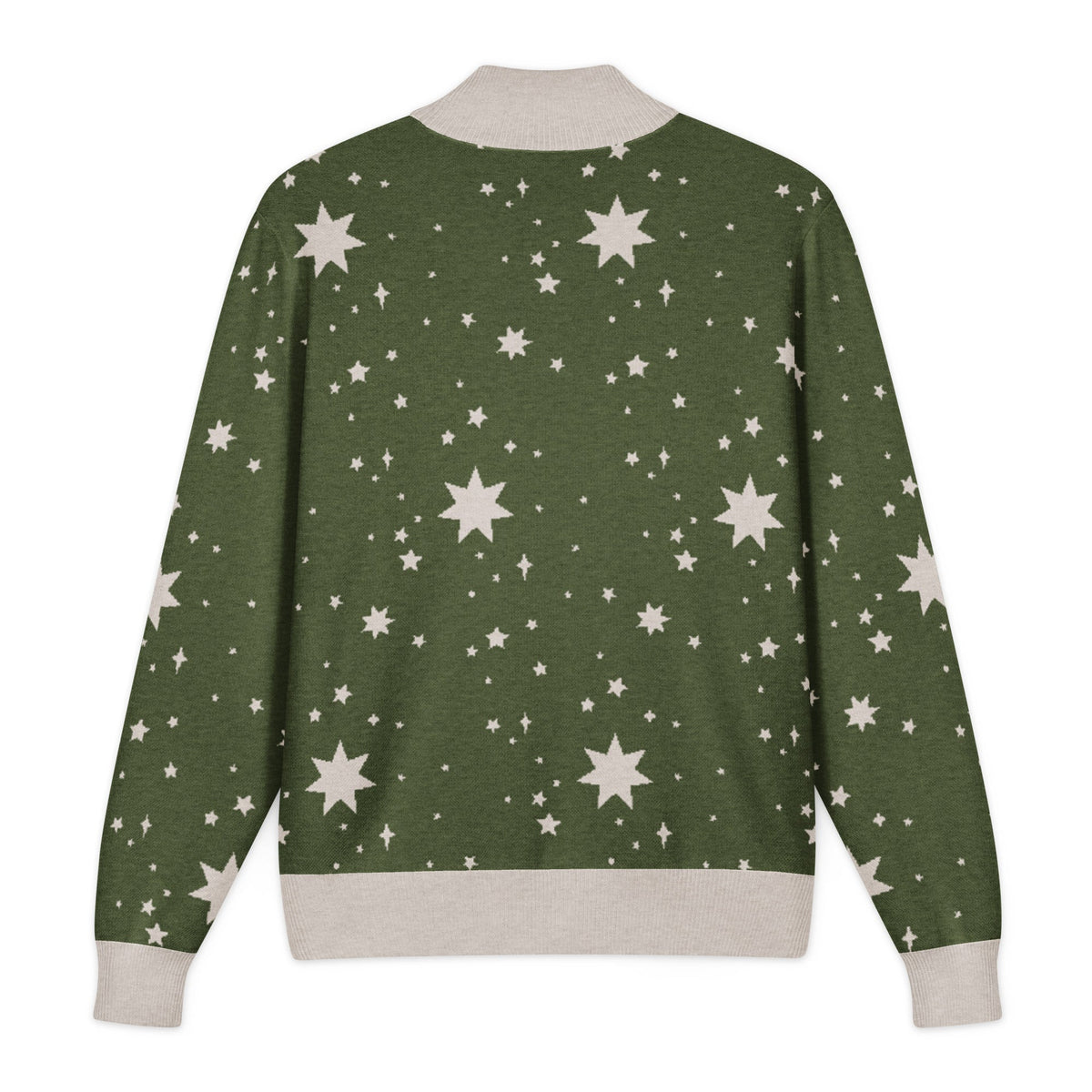 Unisex Knitted Quarter Zip Sweater - PratSN