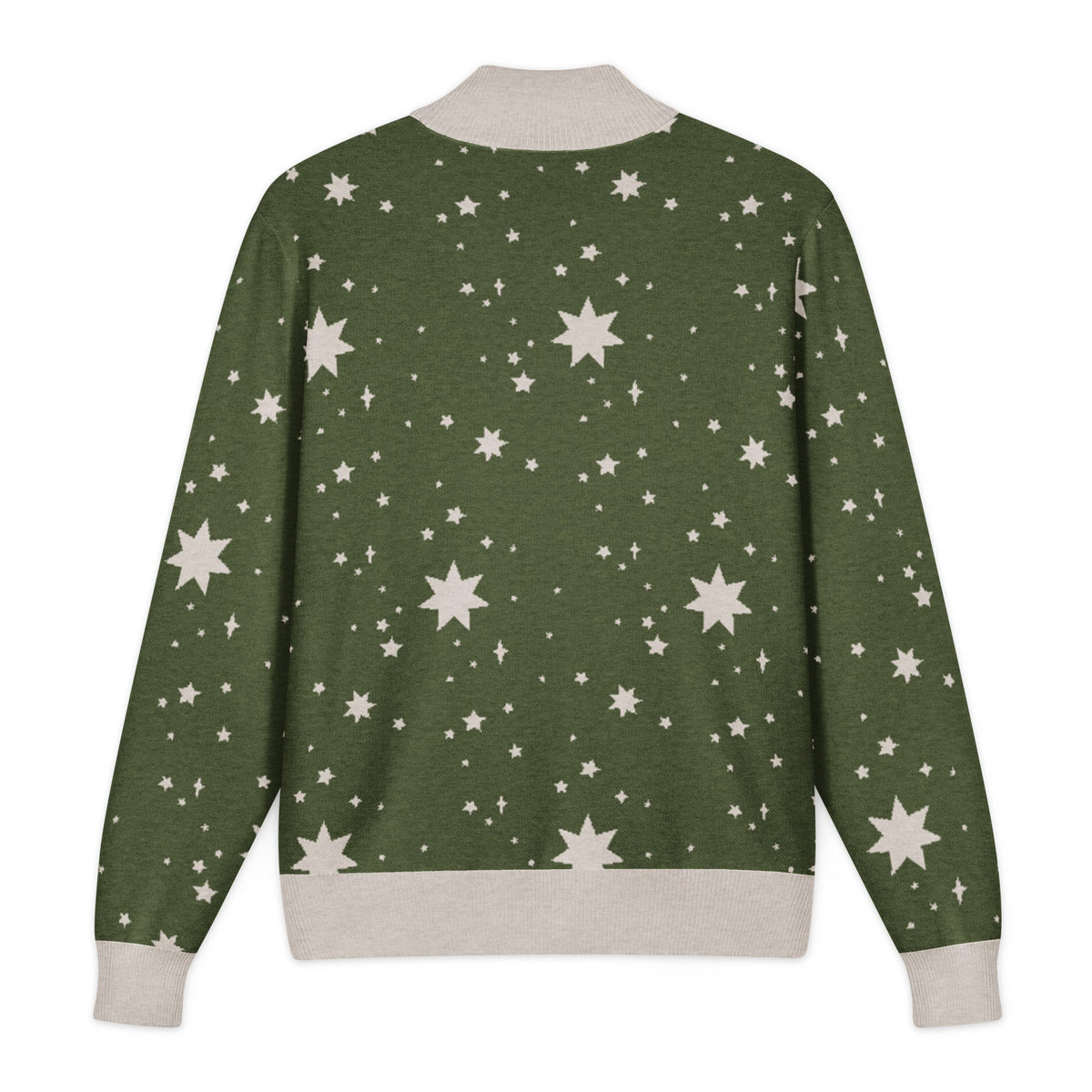 Unisex Knitted Quarter Zip Sweater - PratSN