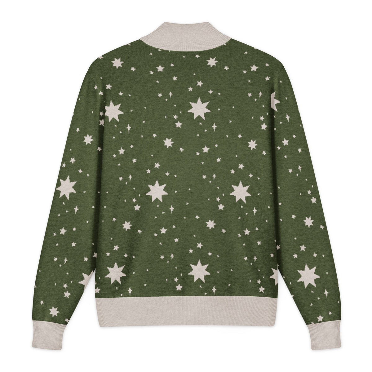 Unisex Knitted Quarter Zip Sweater - PratSN