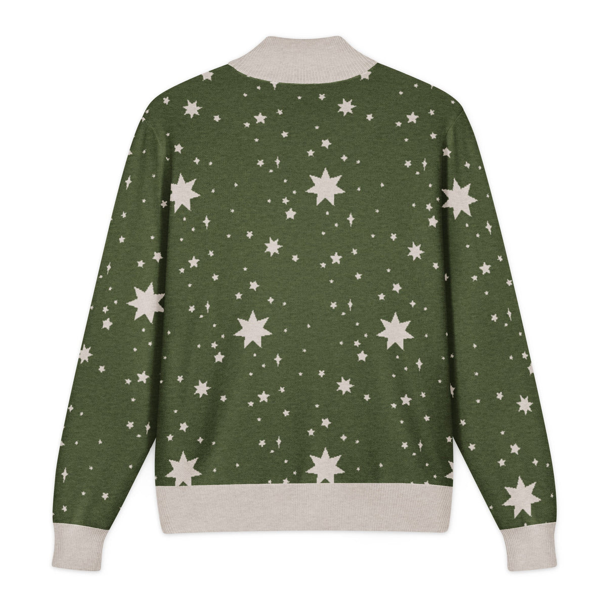 Unisex Knitted Quarter Zip Sweater - PratSN
