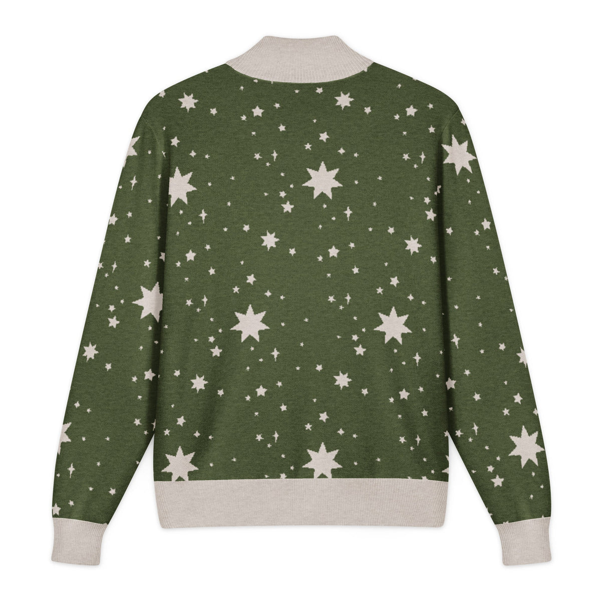 Unisex Knitted Quarter Zip Sweater - PratSN