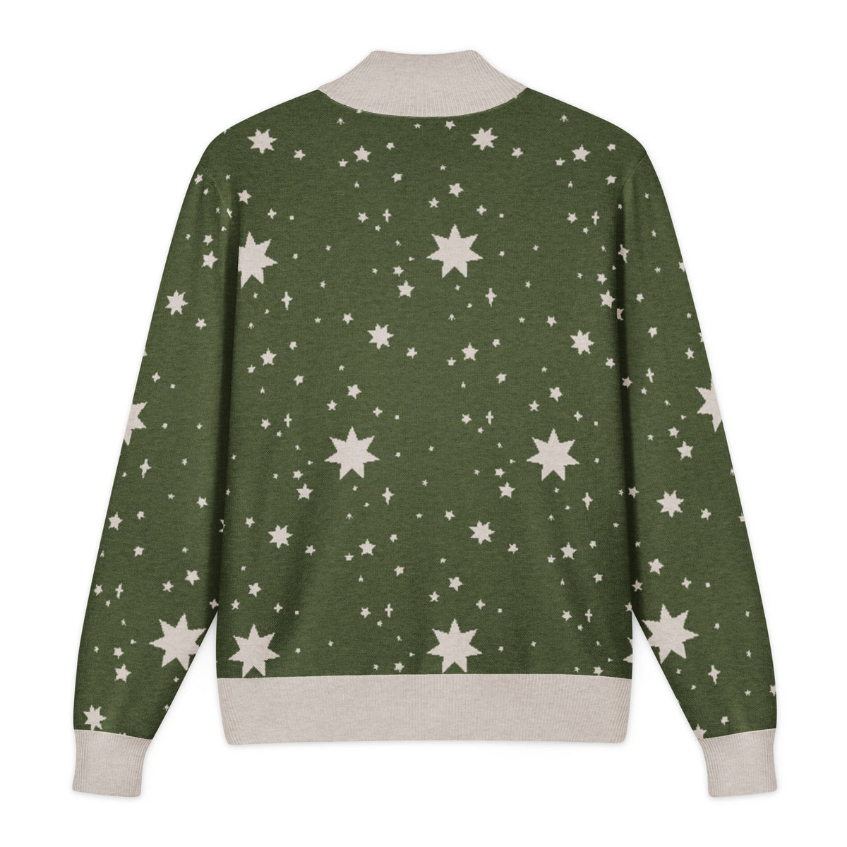 Unisex Knitted Quarter Zip Sweater - PratSN