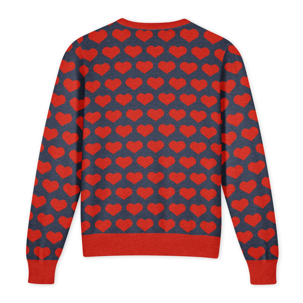 Unisex Knitted V Neck Classic Fit Sweater - PratSN