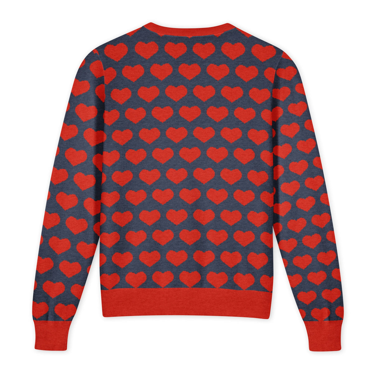 Unisex Knitted V Neck Classic Fit Sweater - PratSN