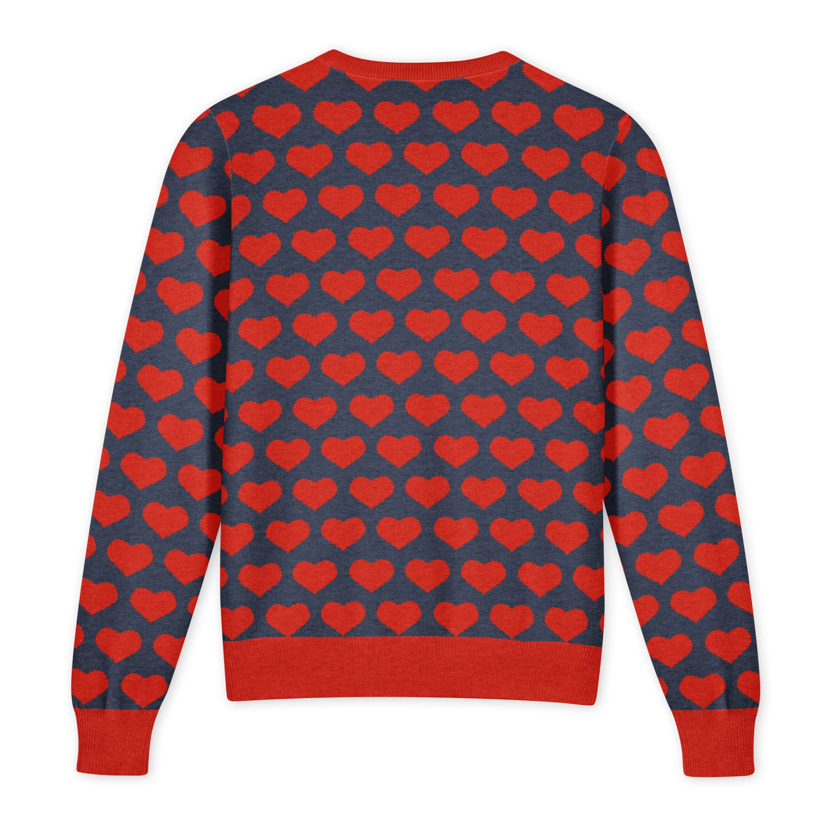 Unisex Knitted V Neck Classic Fit Sweater - PratSN