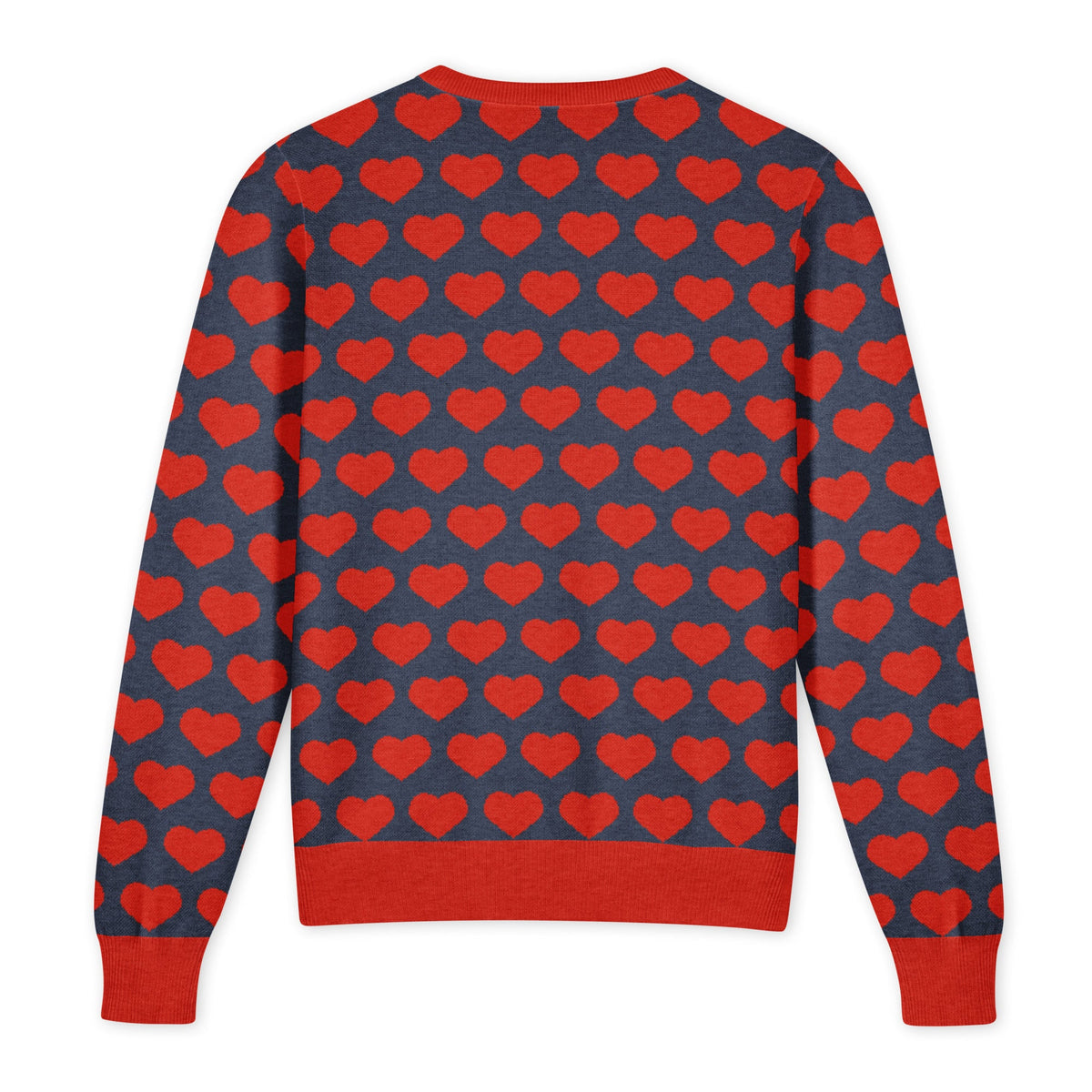 Unisex Knitted V Neck Classic Fit Sweater - PratSN